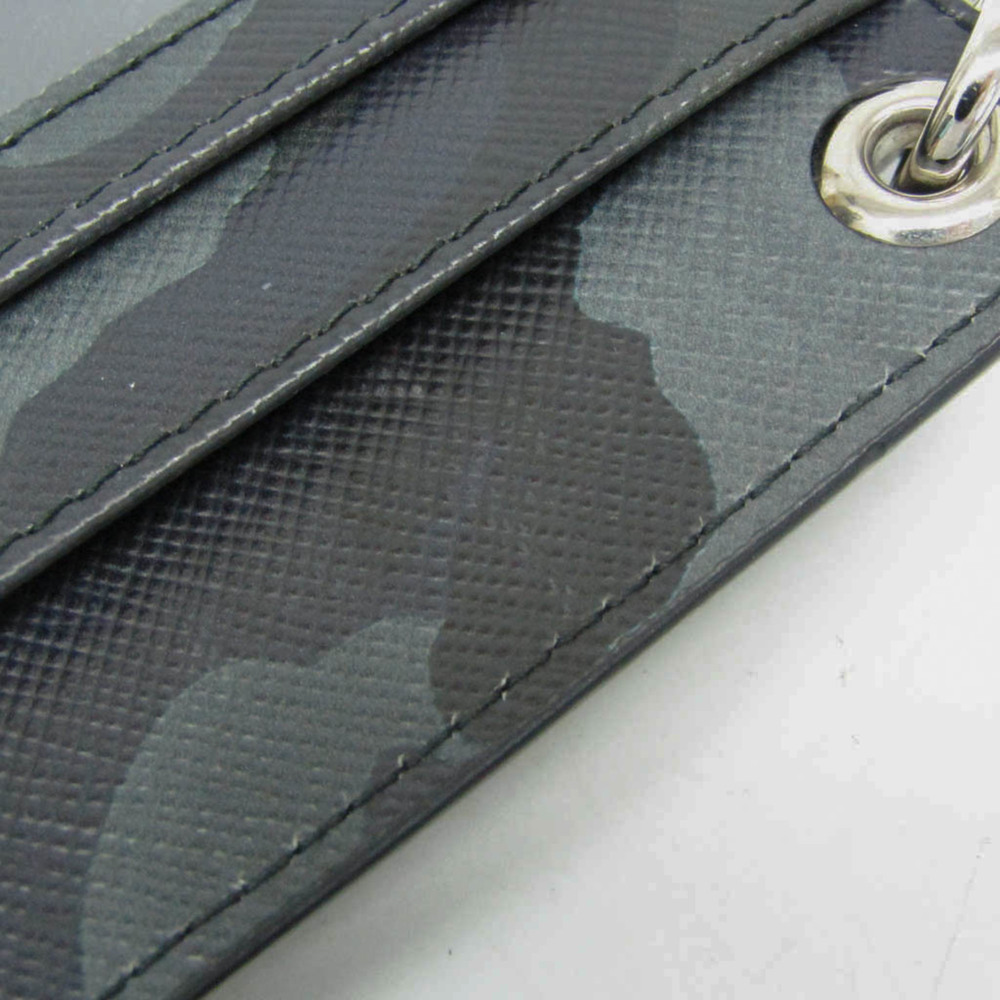 PRADA Black Leather Saffiano Shoulder Bag - Picture 9 of 14